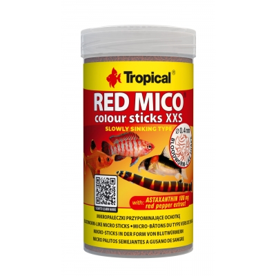 Tropical Red Mico Colour Sticks XXS 100 ml