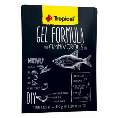 Tropical Gel Formula for Omnivorous Fish 35 g